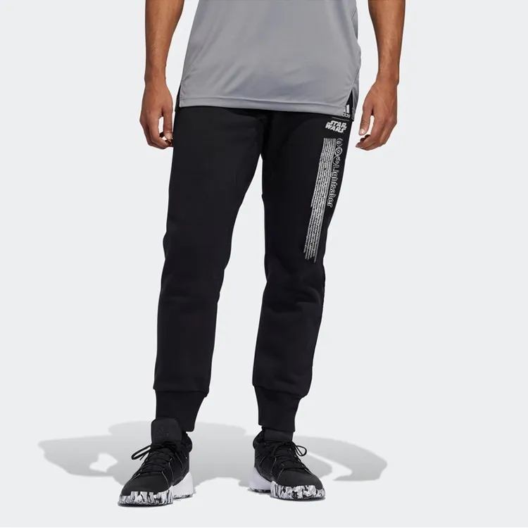 Adidas Label Sports Pants Men Black-3