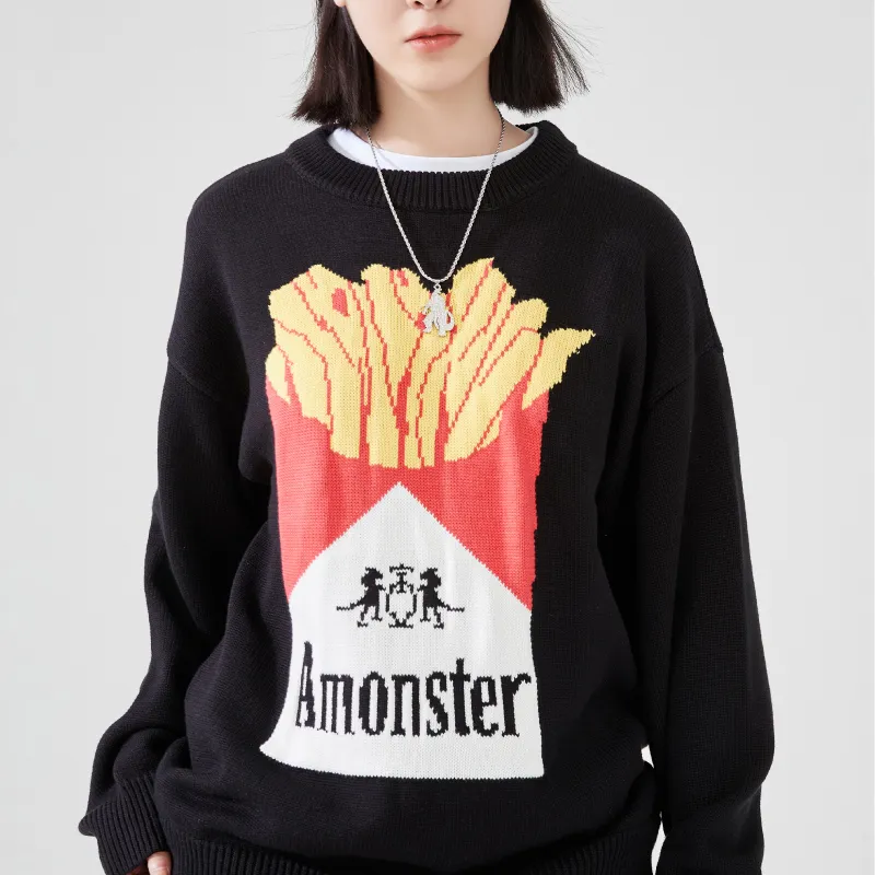 AMONSTER Sweaters Unisex-2