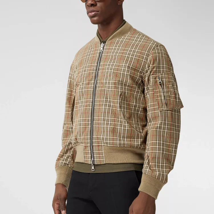 Burberry Jackets Men Yellow-3