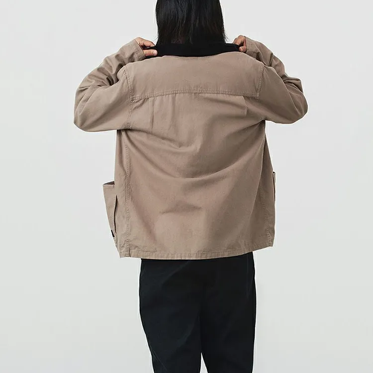 Vans Jackets Men Khaki-4