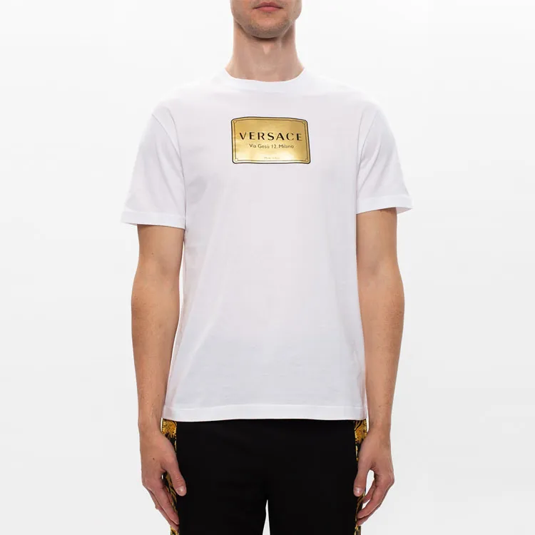 VERSACE T Shirts Men White-1