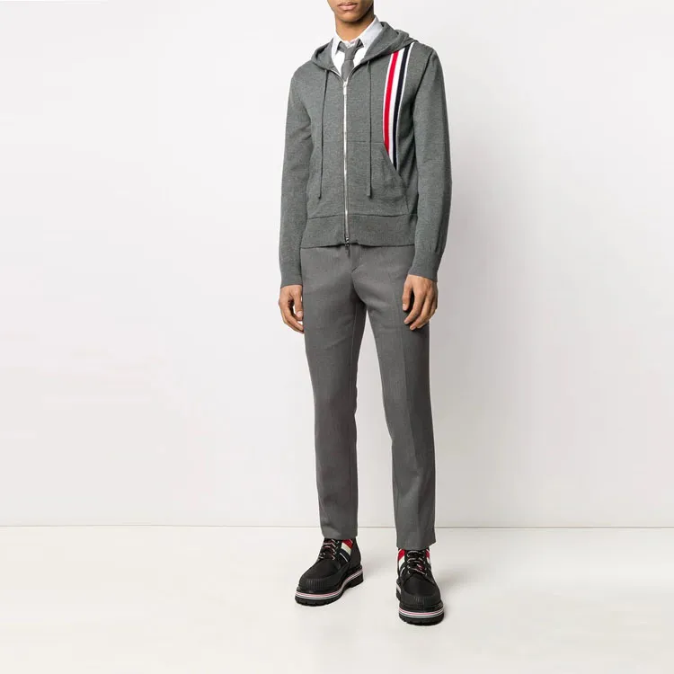 THOM BROWNE· Sweatshirt Men's Gray-3
