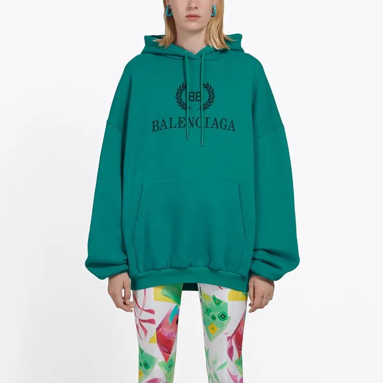 Balenciaga Sweatshirt Women's Lake Green-3