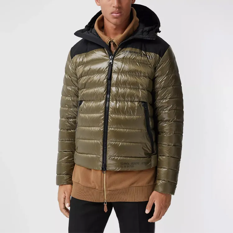 Burberry Down Jacket Men's Olive Green-2