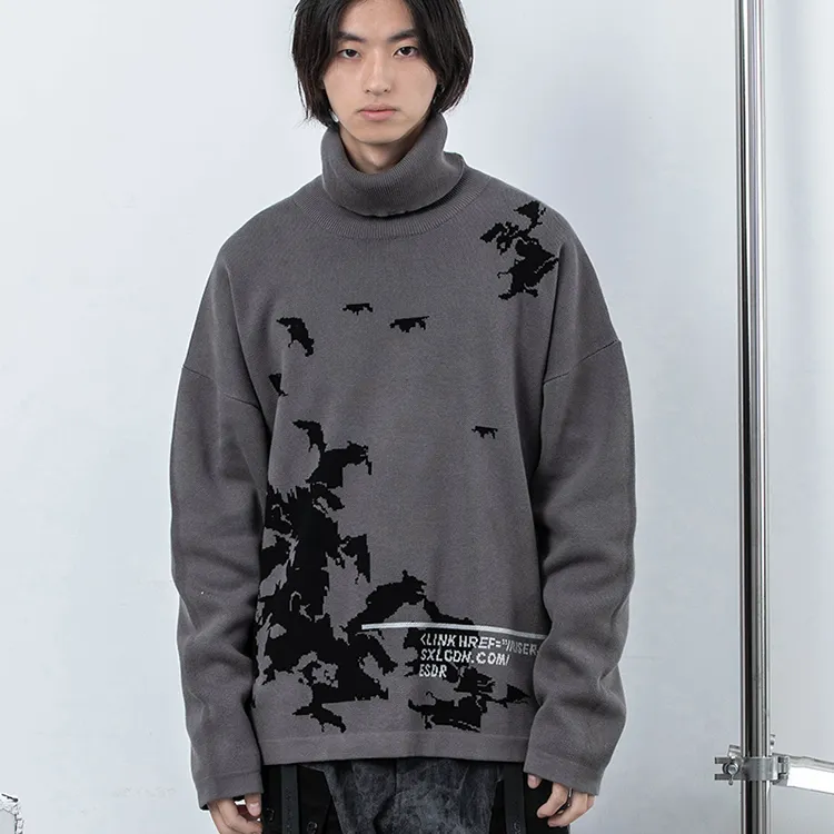 ENSHADOWER Sweaters Men Gray-2
