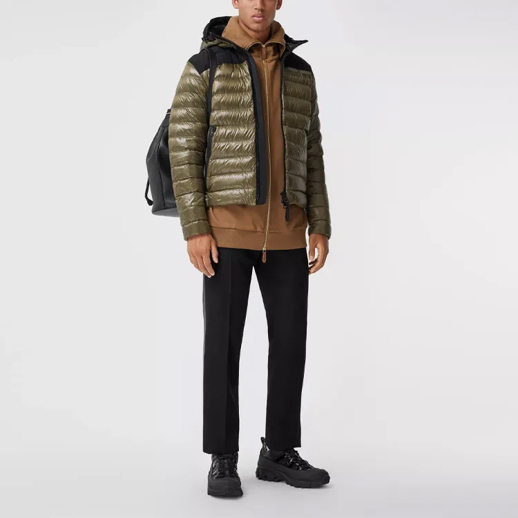 Burberry Down Jacket Men's Olive Green-1