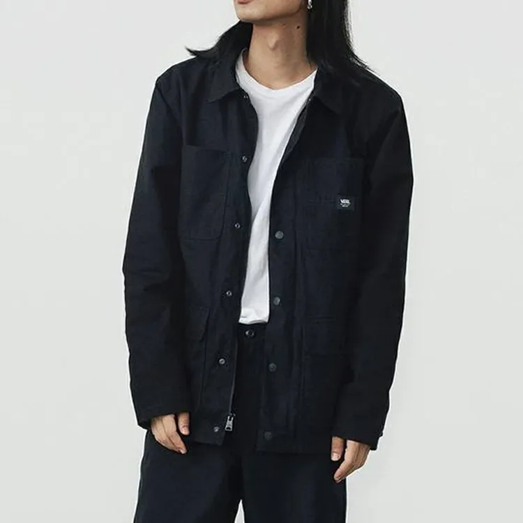 Vans Jackets Men Black-2