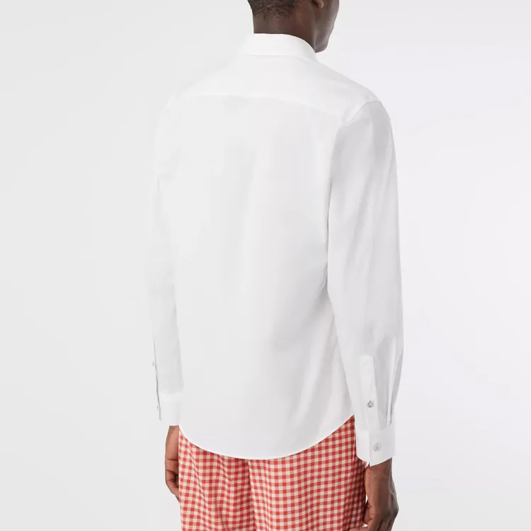 Burberry Shirts Men White-2