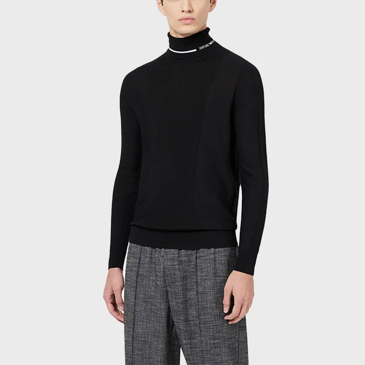 EMPORIO ARMANI Knitwear Men's Black-1
