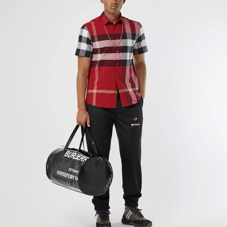 Burberry Shirt Men's Reviewing Red-1