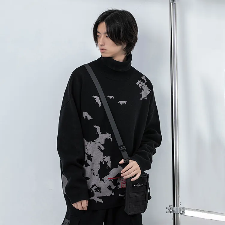 ENSHADOWER Sweaters Men Black-2