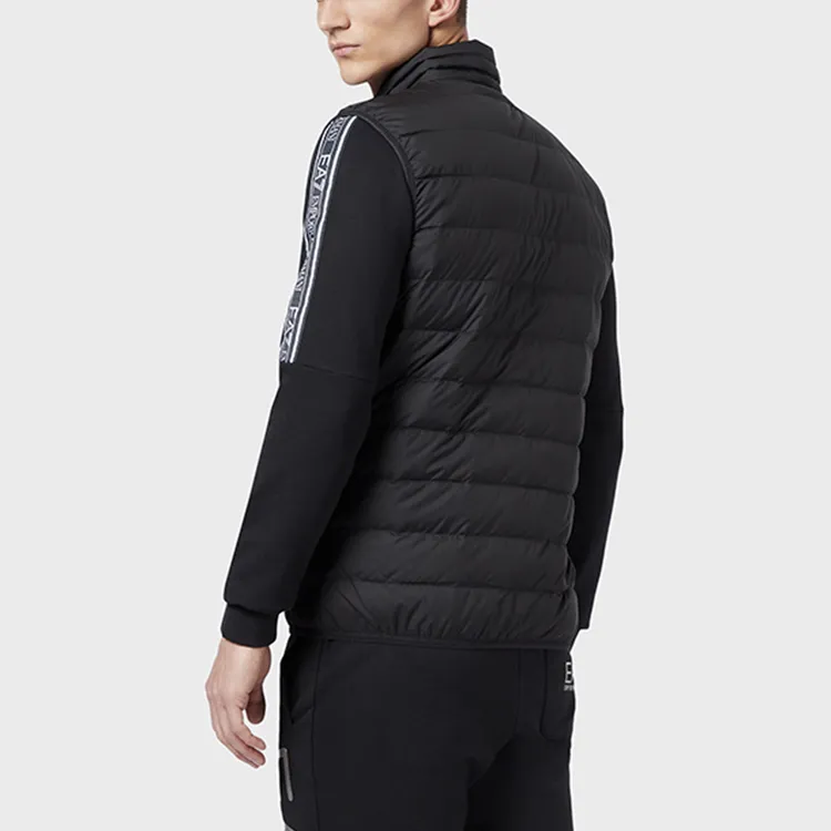 EMPORIO ARMANI EA7 Down Jacket Men's Black-2