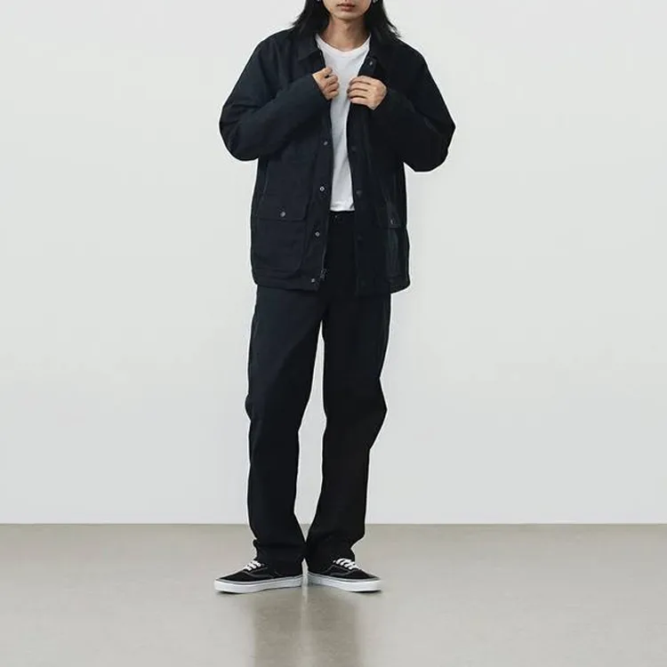 Vans Jackets Men Black-4