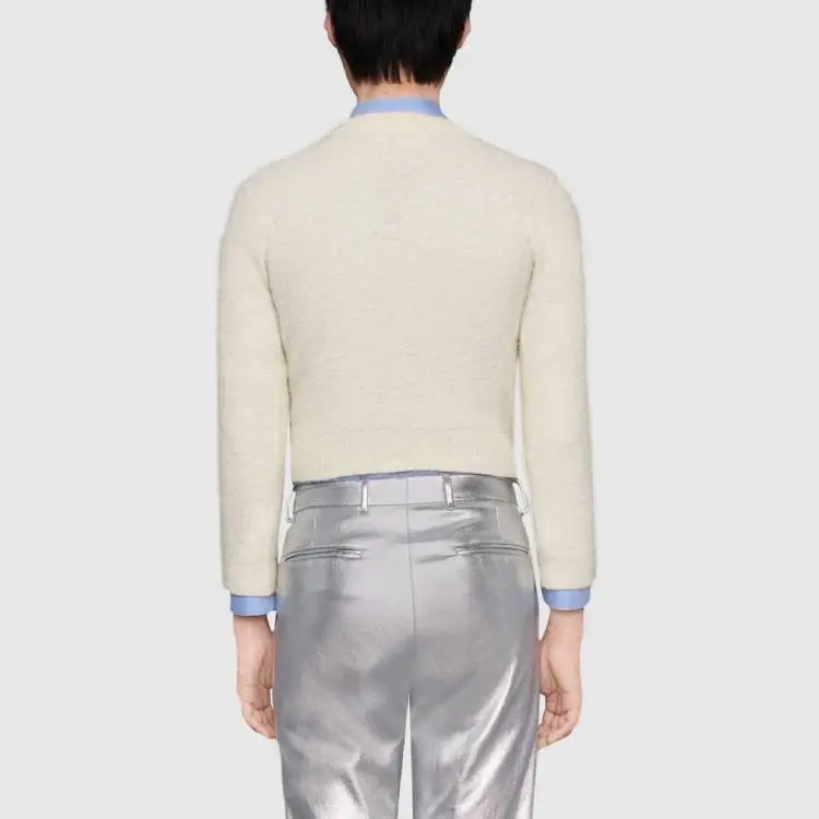 GUCCI Sweaters Men Khaki-3