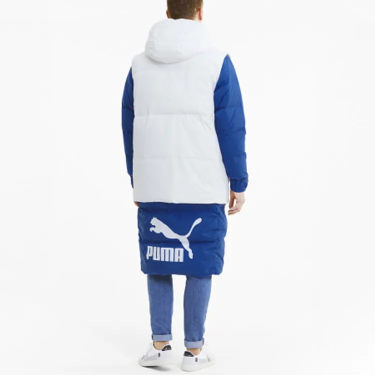 PUMA Layer Down Down Jackets Men Sea Blue-3