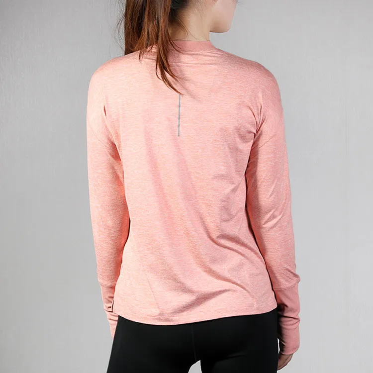 Nike Drop Shoulder Sleeve T Shirt Women's Quartz Pink-3