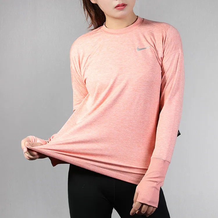 Nike Drop Shoulder Sleeve T Shirt Women's Quartz Pink-2