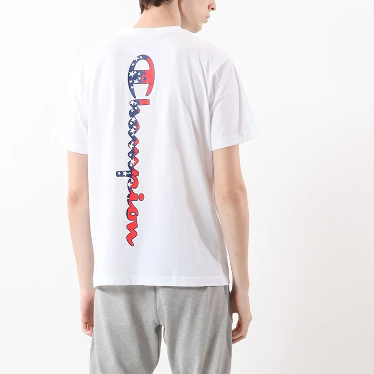 Champion T Shirt Japan Version Unisex White-8