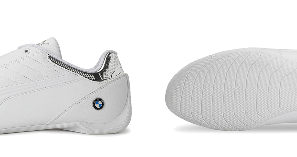 PUMA Bmw M Motorsport Future Kart Cat 'White Silver' - Cheap