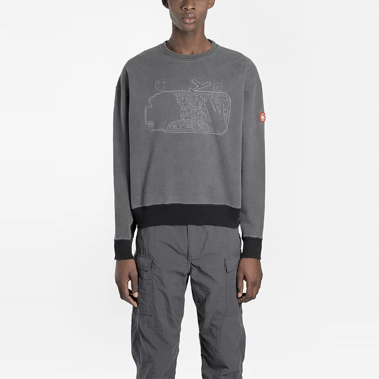 Cav Empt Sweatshirts Unisex Gray-2