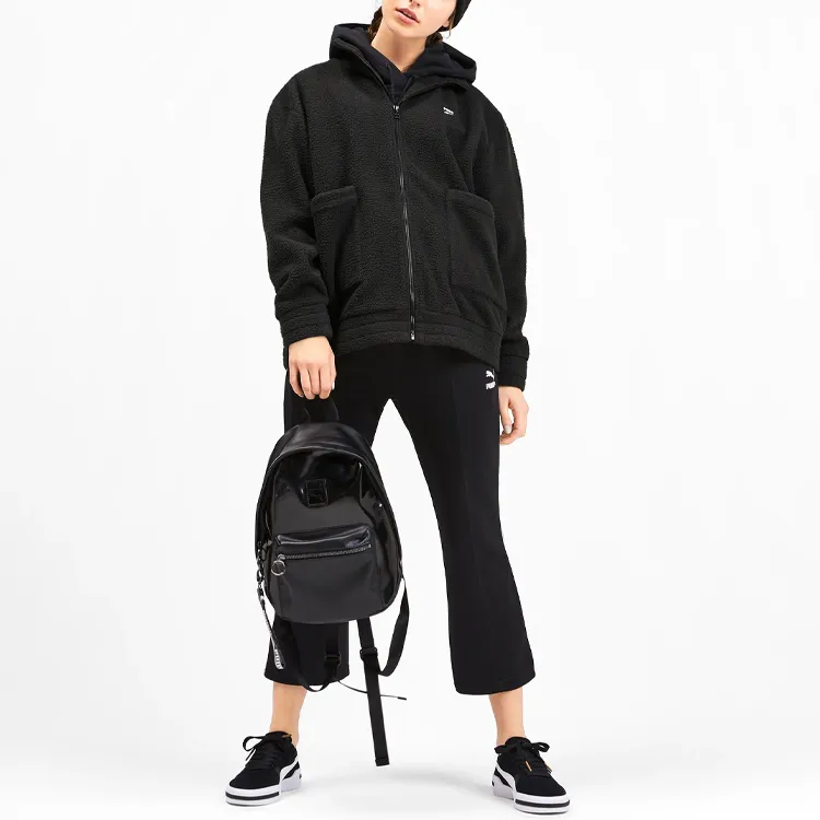 PUMA Velvet Jackets Women's Black-2