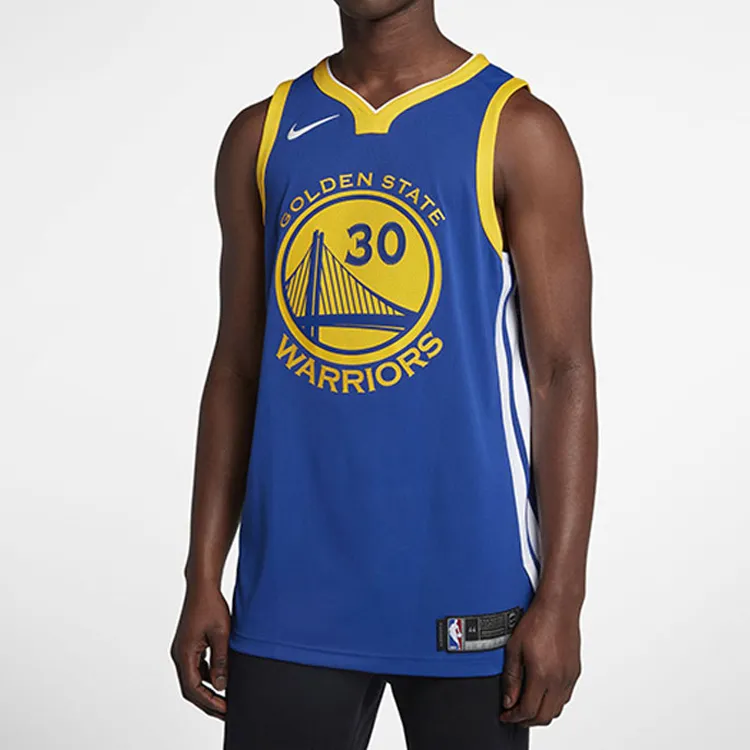 Nike Nba Golden State Warriors Stephen Curry Icon Edition Authentic Jersey-3