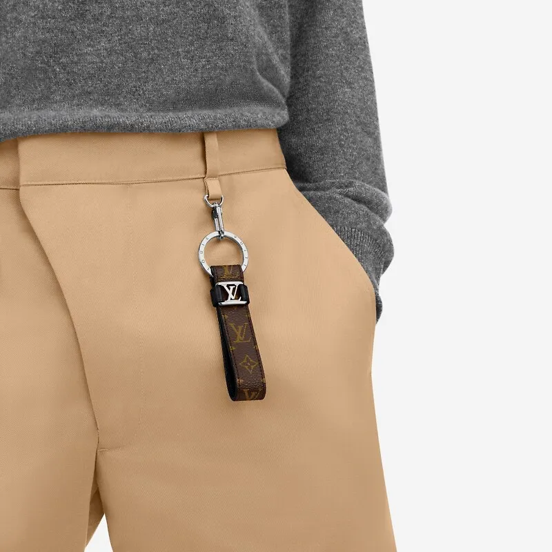 LOUIS VUITTON Lv Dragonne Key Holder-3