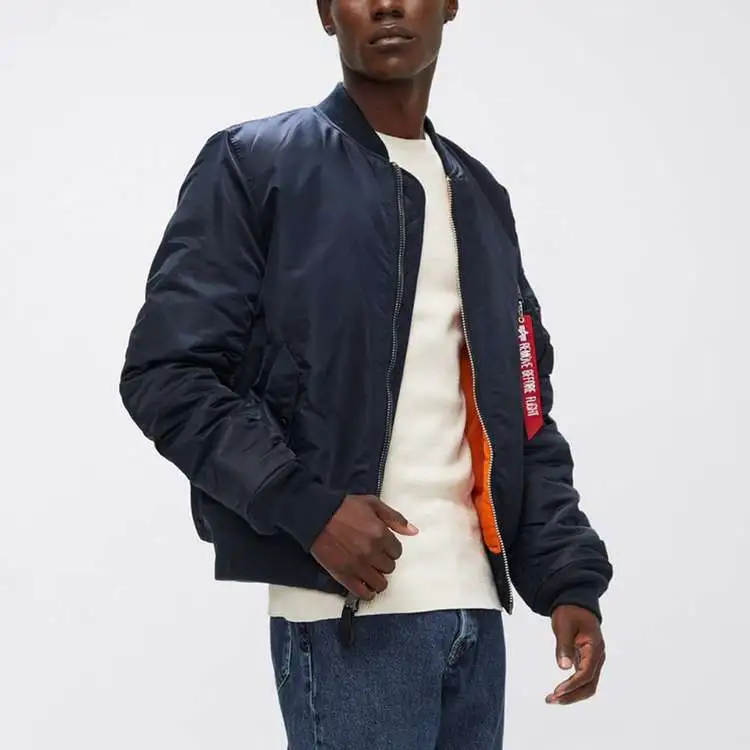 Alpha Industries Jacket Men's Blue-1