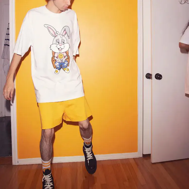 Drew House Smiley Collection T Shirt Unisex White-3