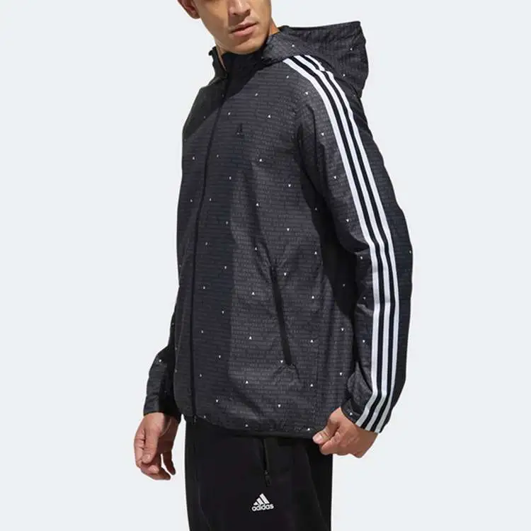 Adidas Jackets Men Black-4