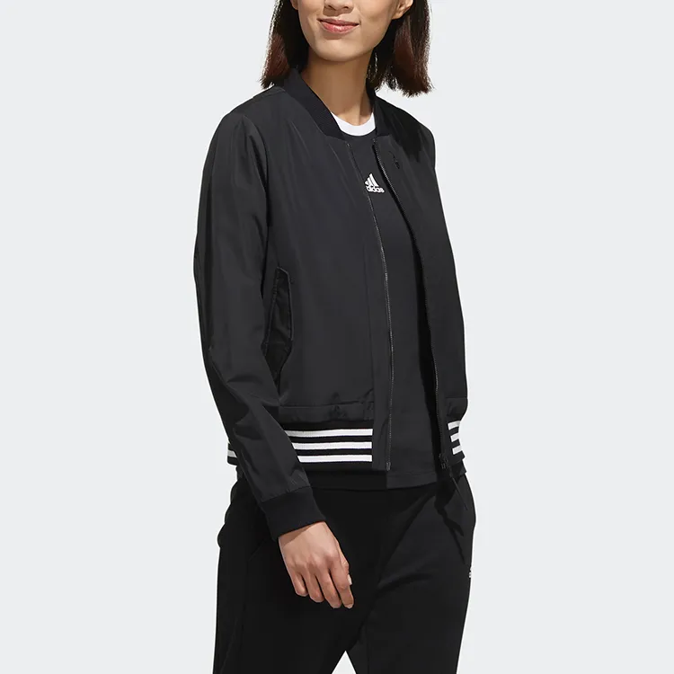 Adidas Jackets Women's Black-5