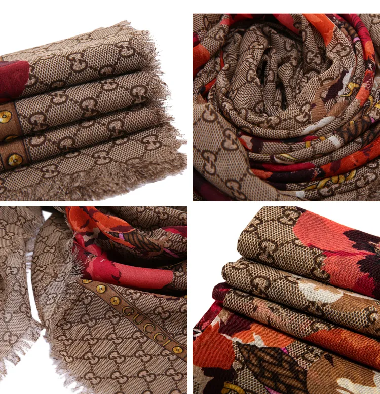 gucci crochet wool dress