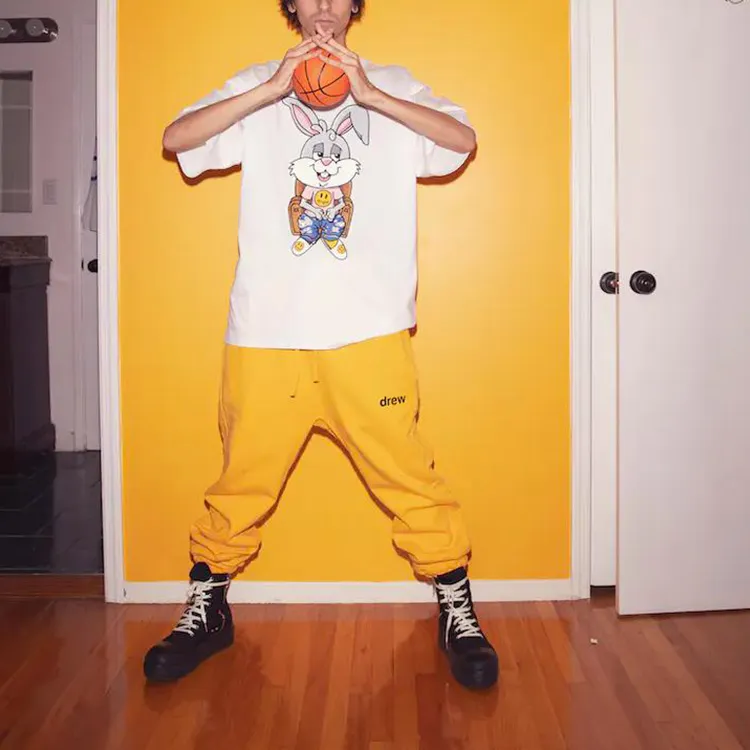 Drew House Smiley Collection T Shirt Unisex White-1