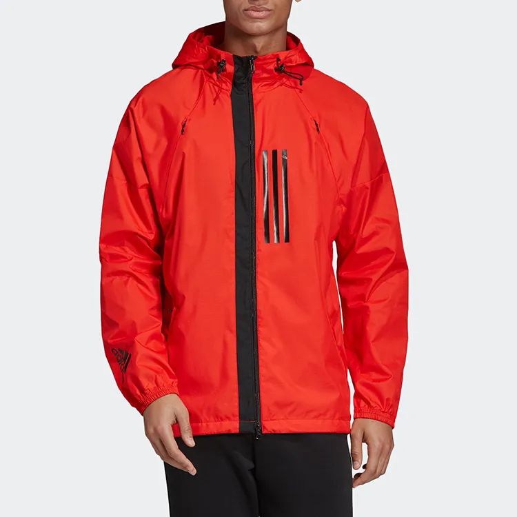 Adidas Jackets Men Bright Pink Red Fluorescent-1