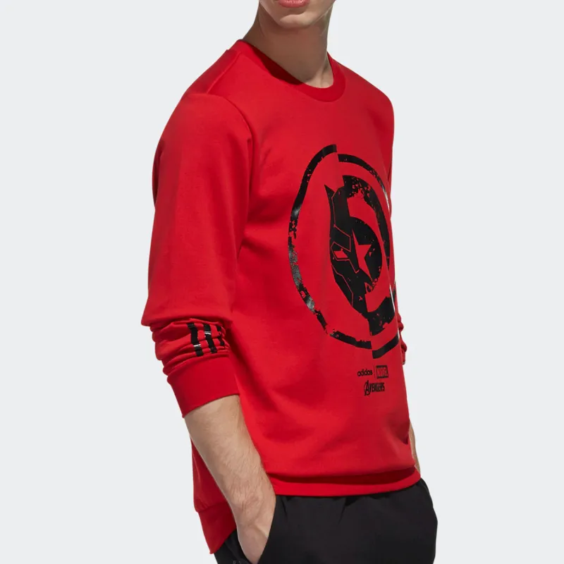 Marvel X Adidas Neo Sweatshirts Men Red-5