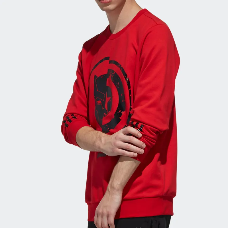 Marvel X Adidas Neo Sweatshirts Men Red-4