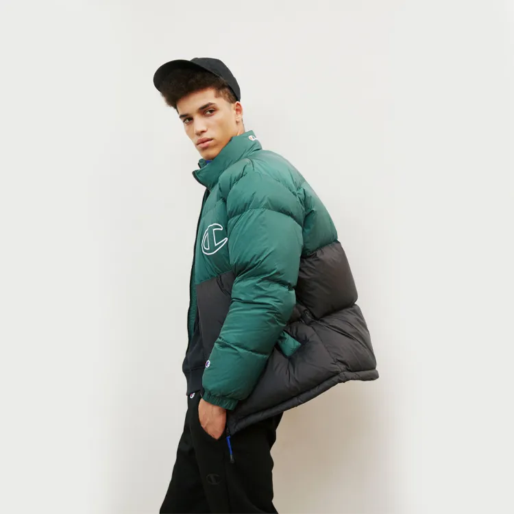 Champion Down Jackets Men Dark Green-3