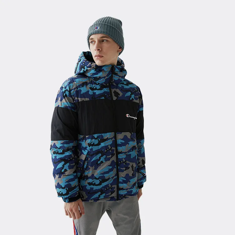 Champion Down Jackets Men Blue Multicolor-3