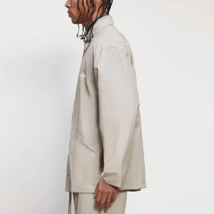 Fear Of God Essentials Jacket Unisex Moss-4