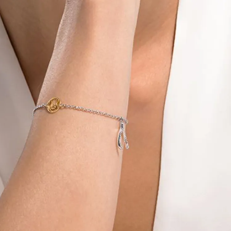 Swarovski REMIX Faux Crystal Stone Versatile Magic Chain Women's-3