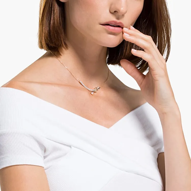 Swarovski Lifelong Heart Necklaces Women's-3