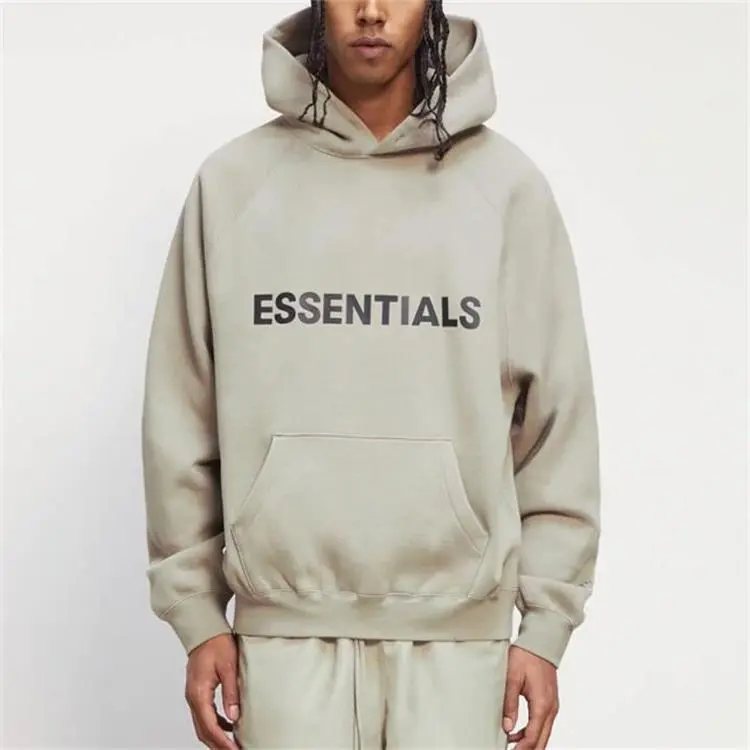 Fear Of God Essentials Pullover Hoodie Applique Logo-1