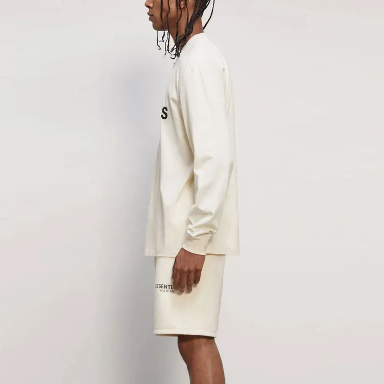 Fear Of God Essentials Sweatshirt Unisex Cream-1