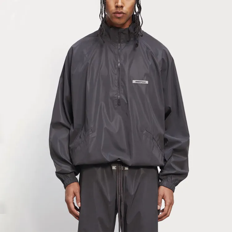 Fear Of God Essentials Half Zip Track Jacket-1