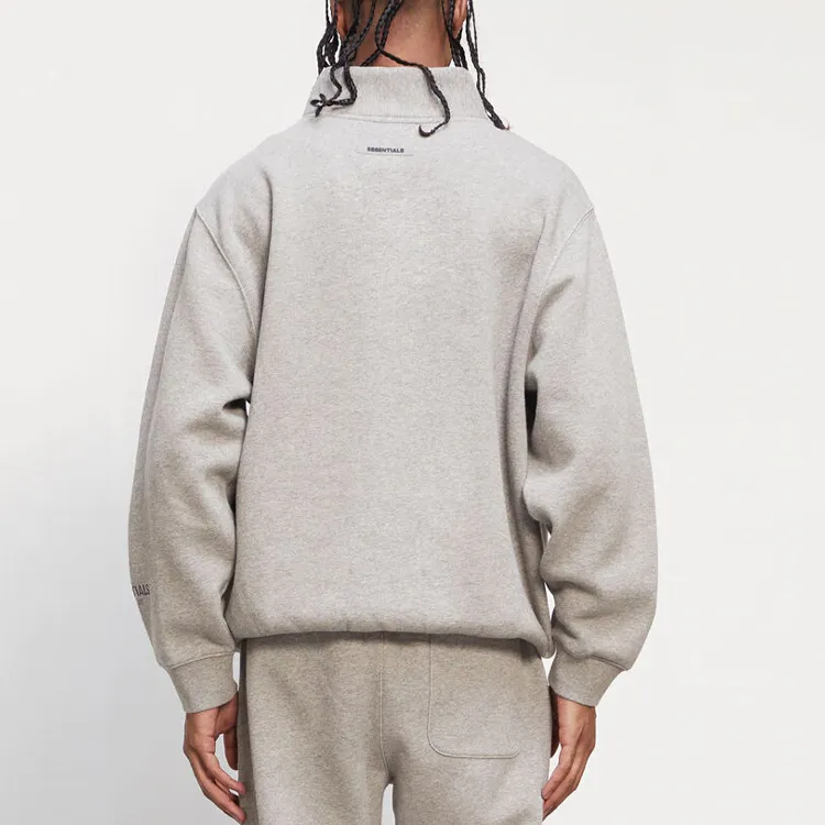 Fear Of God Essentials Half Zip Pullover Sweater-2