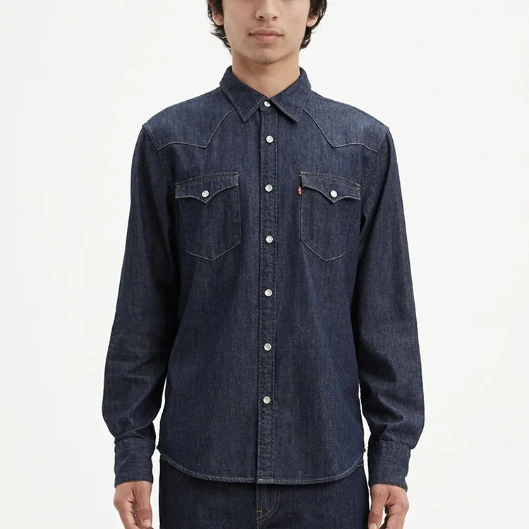 Levis Barstow Denim Western Shirt-2