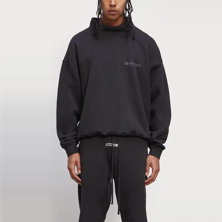 Fear Of God Essentials FW20 Sweatshirt Unisex Black-1