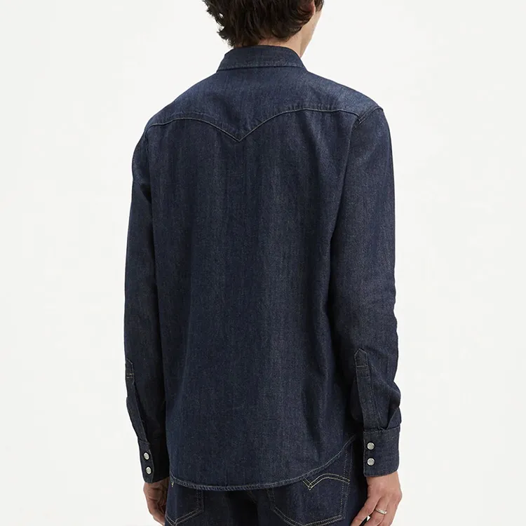 Levis Barstow Denim Western Shirt-3