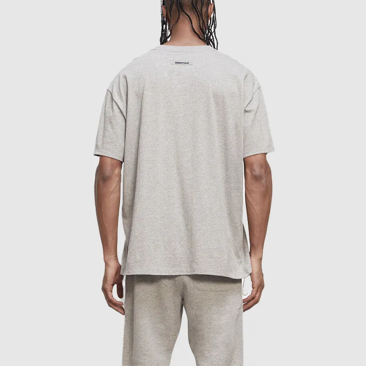 Fear Of God Essentials 3D Silicon Applique Boxy T Shirt-3