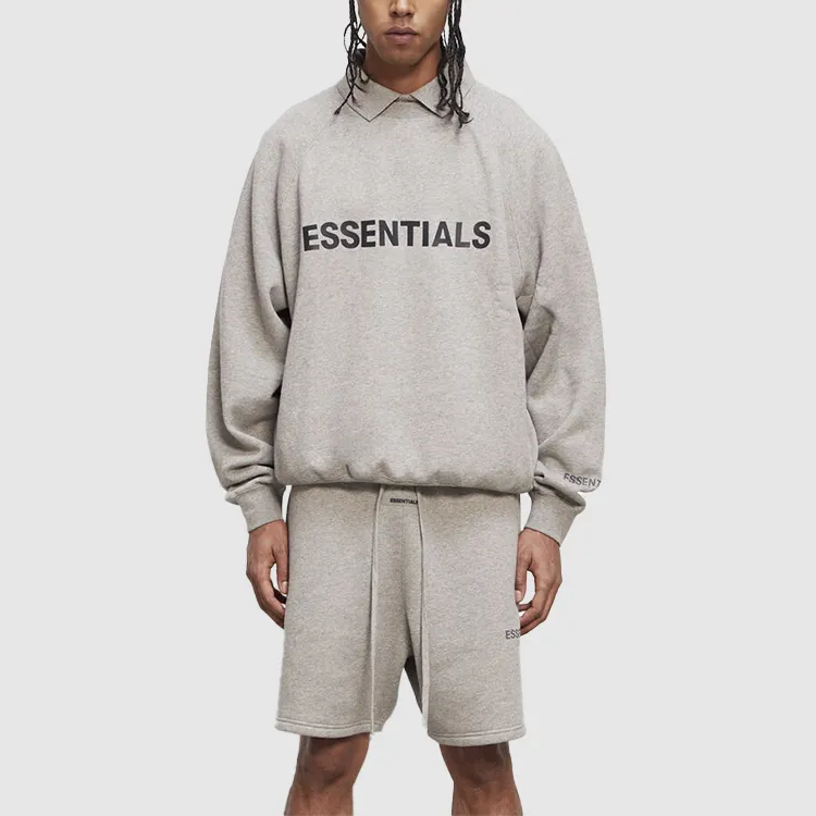 Fear Of God Essentials Essentials Crewneck Applique Logo-1